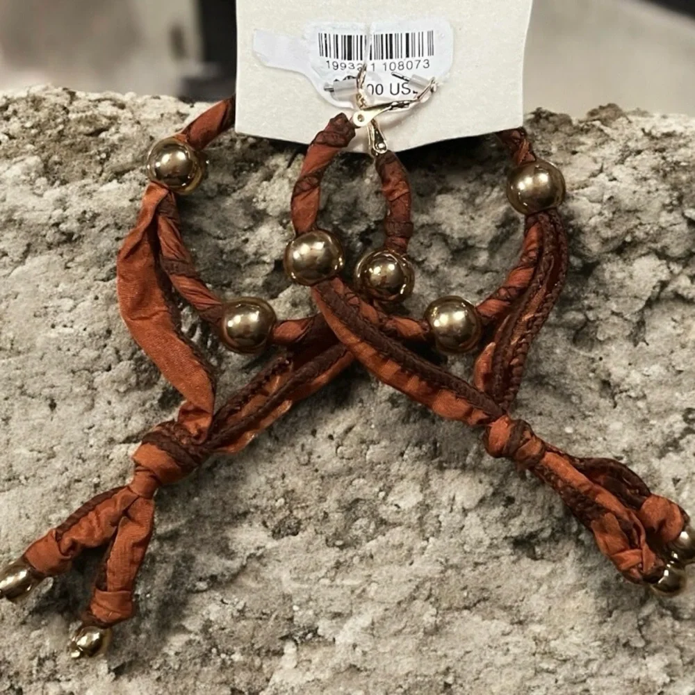 NWT Free People Lingering Love Hoops